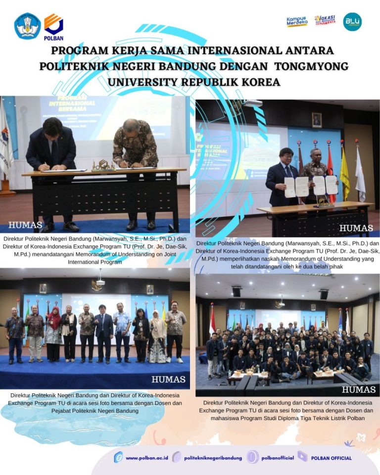 MoU – Tongmyong University, Korea
