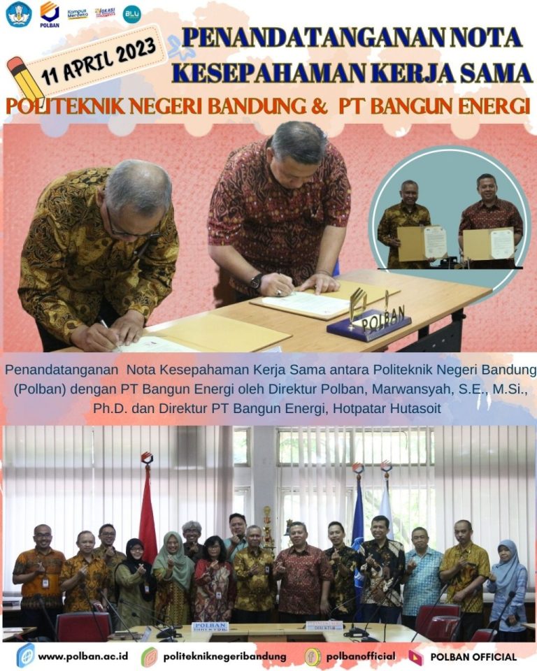 MoU – PT. Bangun Energi