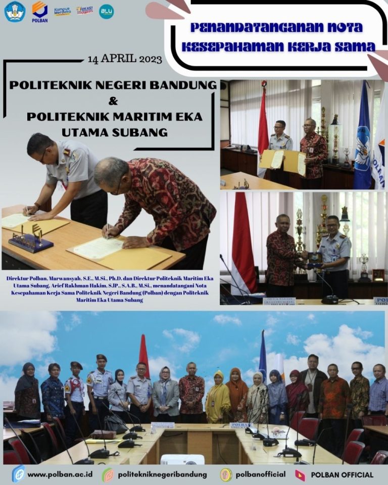 MoU – Politeknik Maritim Eka Utama Subang