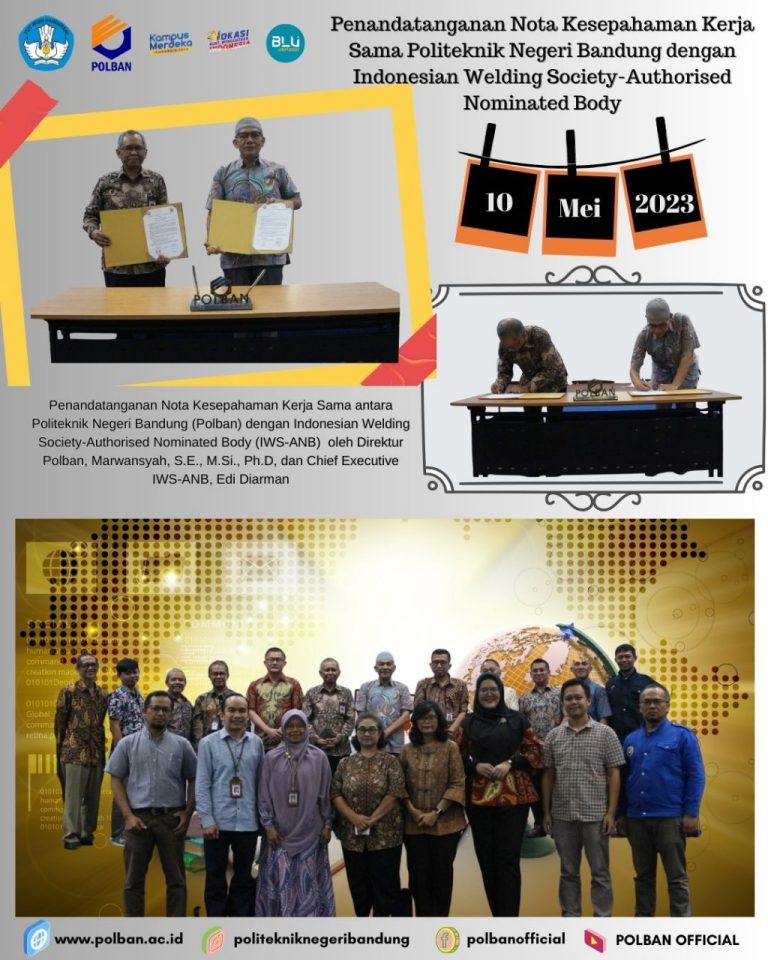 MoU – Indonesian Welding Society-Authorised Nominated Body ( IWS-ANB )