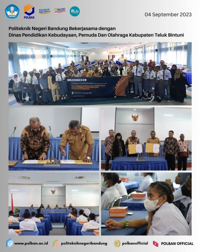 MoU – Dinas Pendidikan Kebudayaan, Pemuda, dan Olahraga Kabupaten Teluk Bintuni