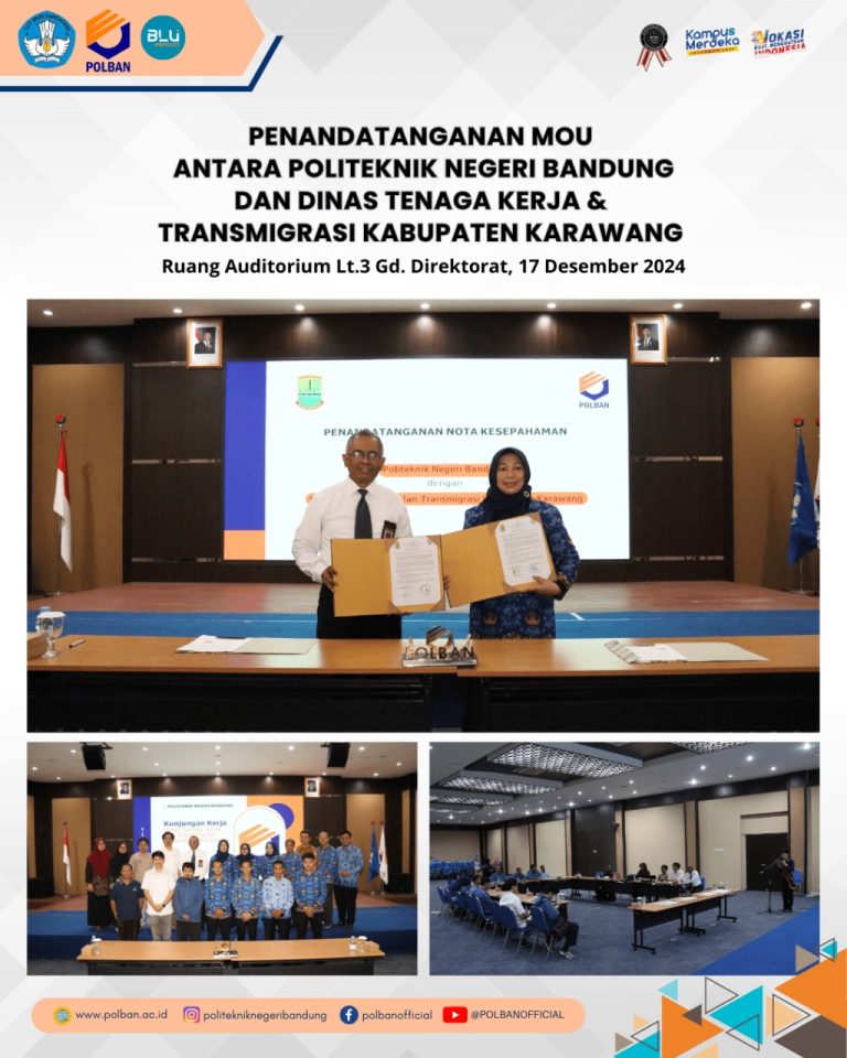 MoU – Dinas Tenaga Kerja dan Transmigrasi Kabupaten Karawang